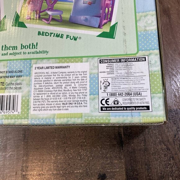 Vintage CABBAGE PATCH KIDS: PETS STYLIN FUN PLAYSET (MATTEL 1998). BRAND NEW NIB - Picture 15 of 16